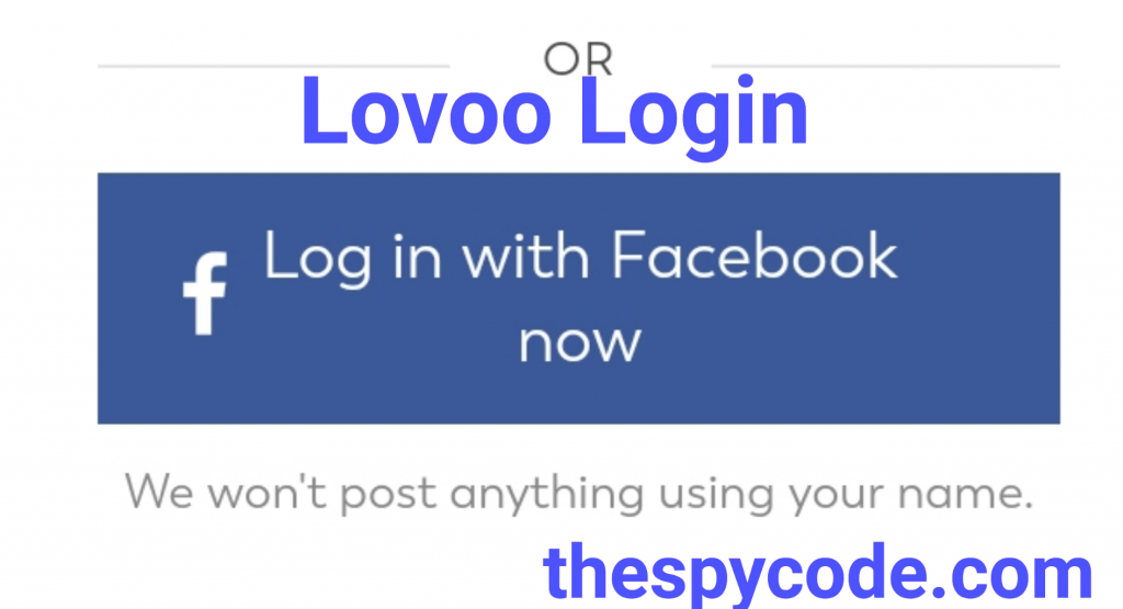 Lovoo Login With Fcebook