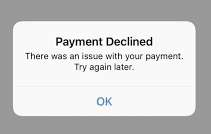 Fixed - Venmo Payment Declined - Venmo Transaction Declined