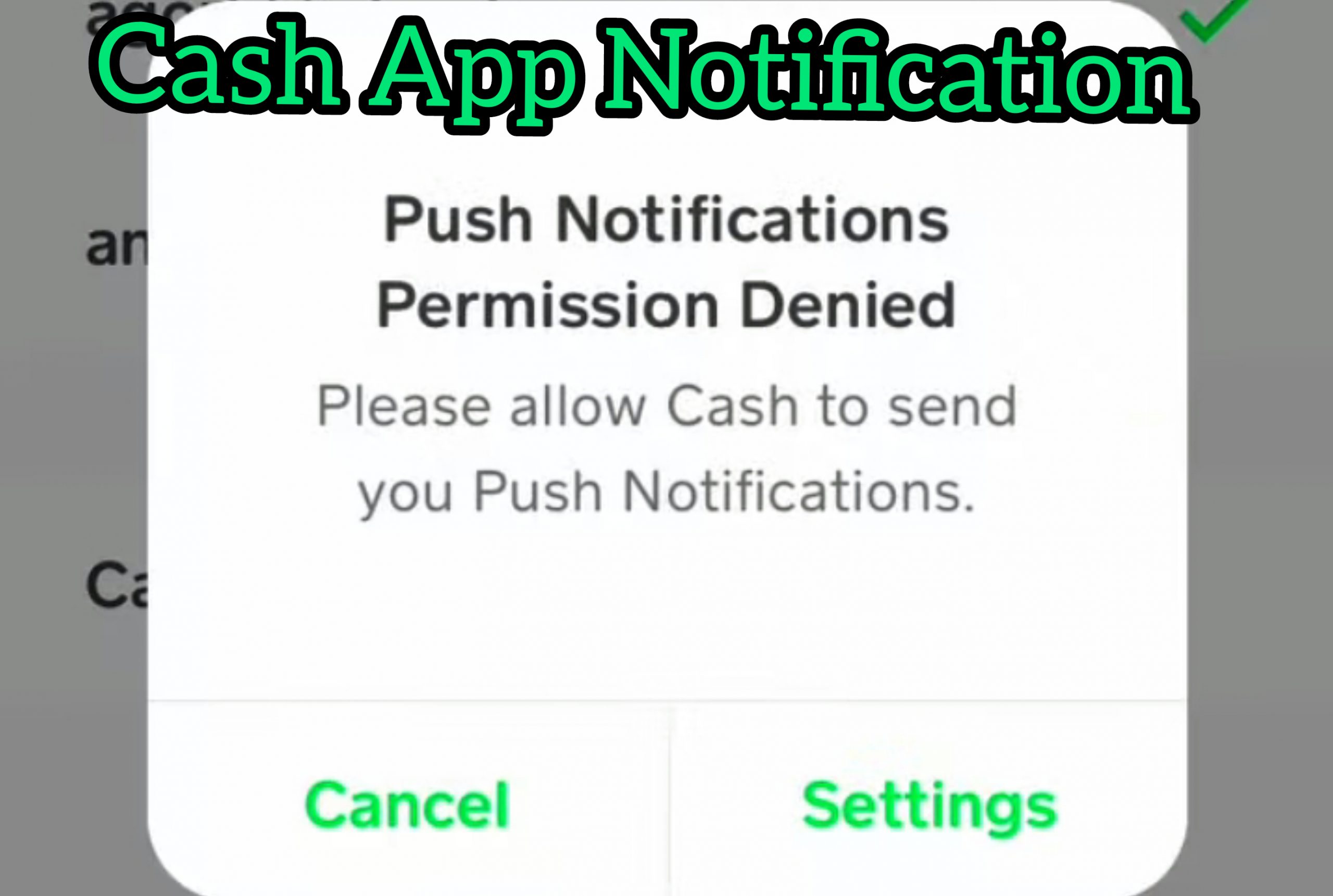 Cash App Notification Won't Go Way - Learn How To Remove It