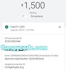 Fake Google Pay Payment Screenshot Generator