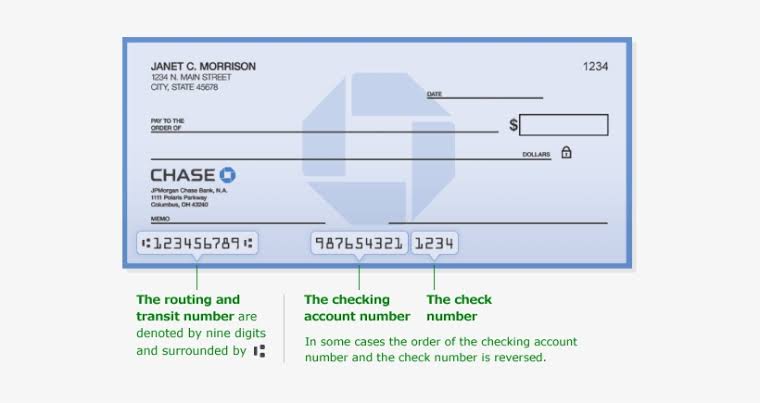 Chase Routing Number Oregon