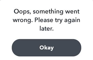 Quick Fix: “Oops! Something Went Wrong” Snapchat Error